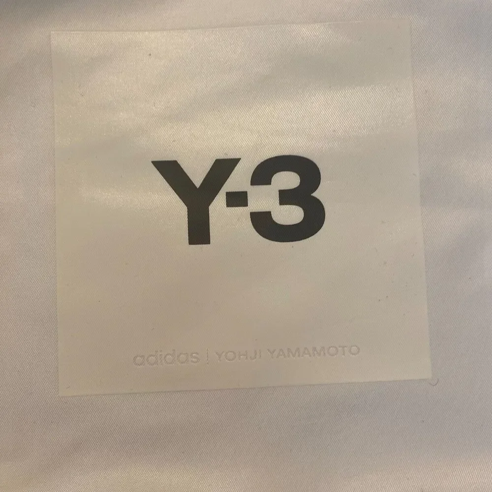 Adidas White Satin Rectangle Y-3 Shoes Storage & Dust Cover Bag 15